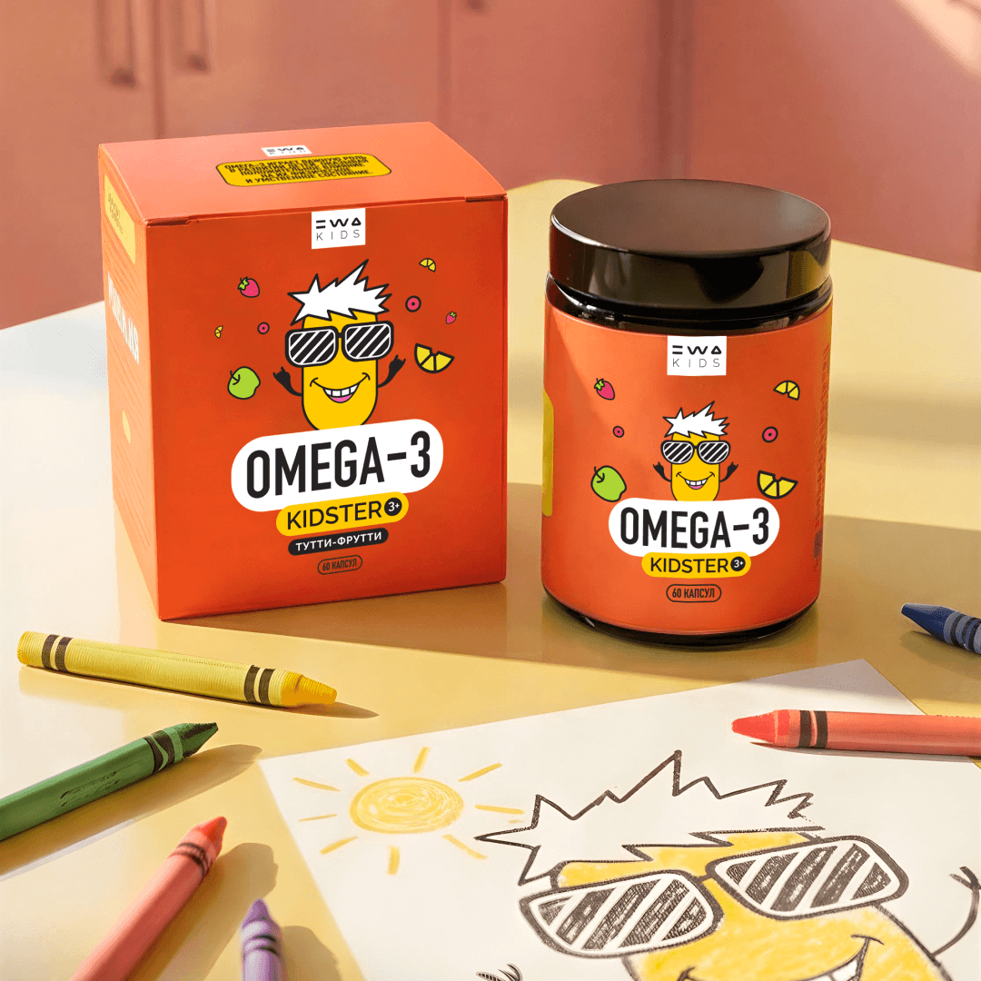 Омега-3 Кидстер EWA Product — фото 7