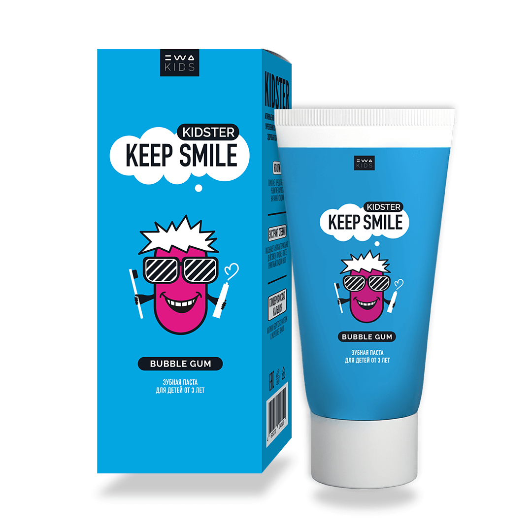 Kidster Keep Smile Бабл Гам EWA Product — фото 1